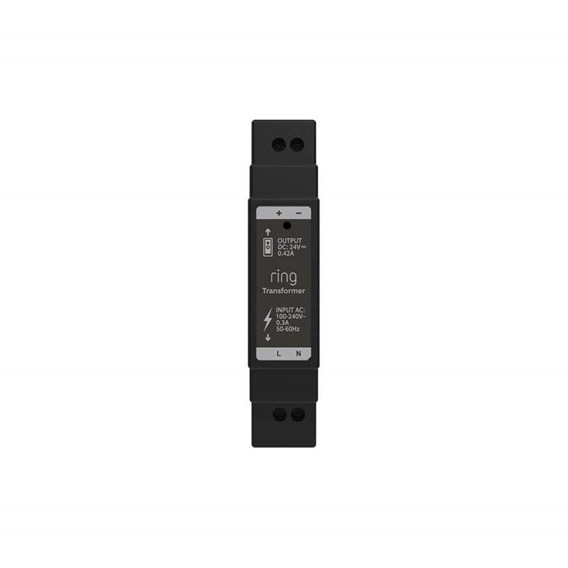 Ring DIN Rail Transformer (2nd Generation) for Ring Wired Video Doorbells Ring DIN Rail Transformer (2nd Generation) for Ring Wired Video Doorbells